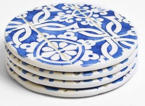 Posavasos Artesanales Indios Ecológicos con Incrustaciones de Hueso Grabadas a Mano, de Alta Demanda y Estilo Tradicional - Product Image 2