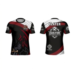 Camiseta de Juego Personalizada por Sublimación, Unisex, Talla Grande, de Secado Rápido, de Poliéster, Manga Corta - Product Image 1