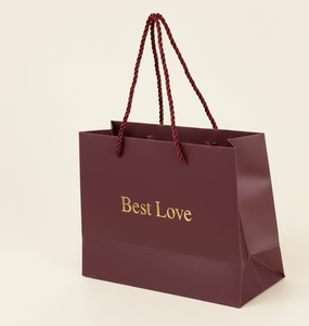 Sacs de shopping et sacs cadeaux en papier kraft de qualité supérieure, finition mate ou brillante, estampage à chaud du logo, emballage élégant pour bougies et cosmétiques - Product Image 2