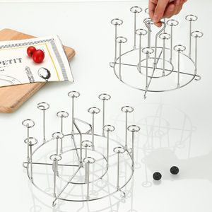 Spiedini in Metallo per Friggitrice ad Aria 6QT, per Grigliare Kabob e Antipasti a Casa, Utensili per Carne e Pollame Compatibili con Supporto per Friggitrice ad Aria - Product Image 3