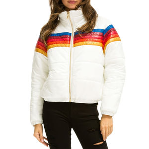 Blouson court matelassé pour femme – Vente en gros – Hiver – Chaud et élégant – Couleurs contrastées – Fournisseur en gros - Product Image 1