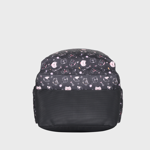 Sac à dos scolaire Arctic Fox Kitty noir pour garçons et filles - Product Image 5
