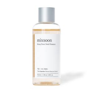 Mixoon Mung Bean for Essence 100ml, liquide pour le visage de haute qualité infusé aux herbes coréennes, fabriqué en Corée - Product Image 1