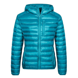 <b>Men</b> Winter Thick Hooded Puffer <b>Jacket</b> <b>Long</b> Sleeve Design Zipper Closure Breathable Eco-Friendly Fabric 100% Polyester - Product Image 4