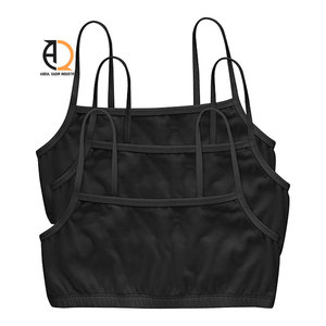 Sujetadores deportivos ajustables con tirantes cruzados sin costuras para gimnasio y fitness - Product Image 4