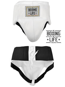 Conjunto de Protección para la Cabeza y Protector Inguinal de Cuero Genuino para Boxeo, Entrenamiento y Fitness - Product Image 2