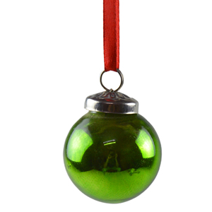 Ideal para Decoración de Fiestas de Año Nuevo, Bola Colgante Navideña con Diseño de Acabado Pintado en Rojo, Bola Decorativa - Product Image 4