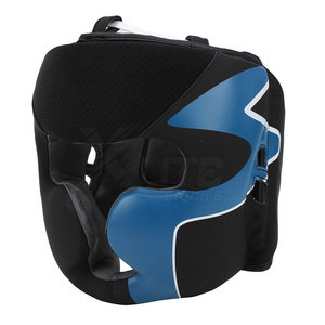 Protège-tête de sécurité respirant en PU de qualité professionnelle pour la boxe, le sparring et les programmes d'entraînement sportif, à usage durable - Product Image 2