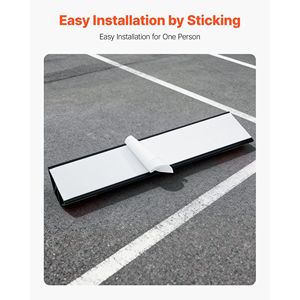 Set di 2 Ferma-Parcheggio Riflettenti in PP da 16 Pollici, Strisce per Ormeggio e Parcheggio Veicoli, Attrezzatura Ausiliaria per Parcheggi - Product Image 5