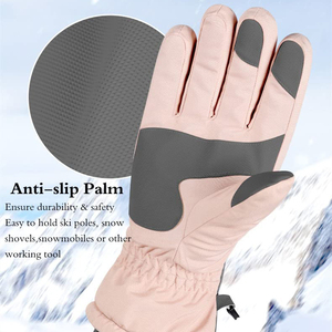Gants de ski imperméables et durables pour les sports d'hiver, mitaines de snowboard thermiques avec système d'adhérence avancé pour les températures extrêmes - Product Image 2