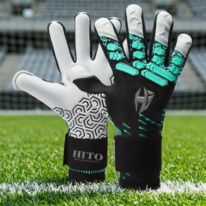 2025 new Latest Design Quick Dry Professional Anti Pilling Goalkeeper Gloves Soccer Anti Slip Finger Protection Goalkeeper Glove - Product Image 3