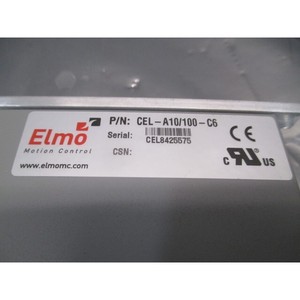 Contrôleur de mouvement ELMO CEL-A10/100-C6, Moteur servo - Équipements et pièces semi-conducteurs d'occasion de renommée mondiale chez - Product Image 1