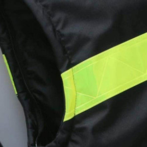 Perfectionists <b>High</b> <b>Visibility</b> CE Certified Breathable Waterproof Zippered Reflective <b>Softshell</b> Unisex Work <b>Jacket</b> Needle - Product Image 2