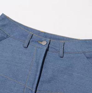 Pantalon droit taille haute pour femmes, pantalon de course élégant et confortable pour femmes, pantalon de sport sur toute la longueur, au prix d'usine, vente en gros - Product Image 6