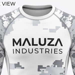 Wholesale Custom Heat-Transfer Printed Short Sleeve Rash Guard BJJ MMA Grappling <b>Compression</b> Shirt Men Swimming Jersey 100% - Product Image 3