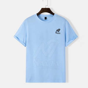 Nuevas camisetas informales de algodón 100% hechas en Pakistán a precio mayorista, de corte holgado y estampadas para hombre - Product Image 1