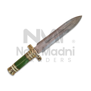 Couteaux de Damas de qualité supérieure personnalisables à vendre à bas prix, couteaux de chasse et de camping pour l'extérieur en vente - Product Image 1