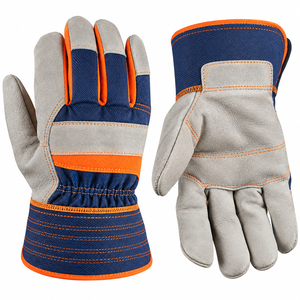 Guantes de Trabajo de Cuero Personalizados, Palma Reforzada, Dedos Completos, para Taller Industrial, Marca Privada - Product Image 1