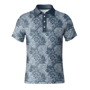 T-shirt pour homme en coton tricoté, respirant, confortable, coupe classique, manches courtes, décontracté, élégant, tendance, imprimé - Product Image 2