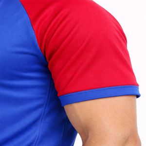 เสื้อกีฬาผู้ชาย เสื้อเจอร์ซีย์แบบกำหนดเองสำหรับทีม ชุดฝึกซ้อมกีฬา น้ำหนักเบา แห้งเร็ว สวมใส่สบาย ทรงปกติ สำหรับผู้ชาย - Product Image 6