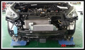 Kit d'intercooler tuning pour HYUNDAI Santa Fe DM 2.2t / 2.0t CRDi Diesel (ANNÉES 2012-2018) kit à montage direct / MAINTEC fabriqué en Corée - Product Image 5