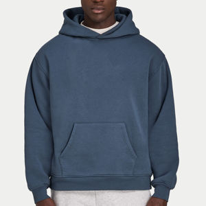 Men's <b>Pink</b> Hooded Sweatshirt Regular Fit Solid Color knitted Casual <b>Hoodie</b> with Front Pocket Autumn Wear - Product Image 6