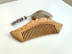 Peigne à cheveux en bois biologique, anti-casse, anti-statique, outil de coiffage pour femmes, hommes et enfants, de qualité supérieure - Product Image 2