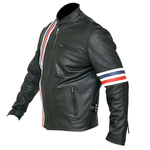 Our Premium <b>Men</b> <b>Leather</b> <b>Jacket</b> Customized your Own Company Logo Custom <b>Leather</b> <b>Jacket</b> for <b>Men</b> Quilted <b>Leather</b> <b>Jacket</b> 2026 Season - Product Image 4