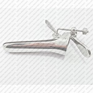 Spéculum vaginal Cusco de qualité supérieure 100×25mm, taille moyenne, en acier inoxydable, auto-rétention, réutilisable, OEM - Product Image 5