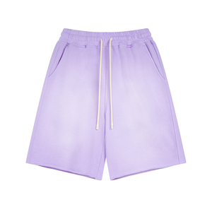 Shorts en coton vintage pour hommes, en tissu éponge, vierges, pour la gym, coupés et cousus, vente en gros - Product Image 4
