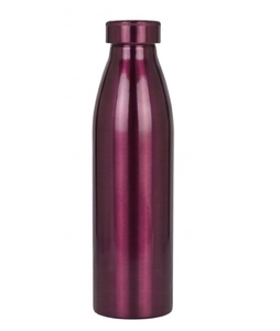 Low MOQ Supplier Pure CopperbMetal Water Bottles With <b>Screw</b> Cap Matt Navy Blue Finished - Product Image 6