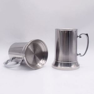 Chopes à bière isothermes en acier inoxydable à double paroi pour fêtes, mariages et voyages - Product Image 4
