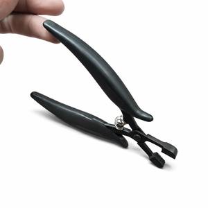 Pince à retirer les extensions de cheveux en acier inoxydable, outil professionnel de salon pour le retrait des liens à la kératine, prix direct usine OEM - Product Image 2