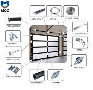 Ouvre-portes de <span class=keywords><strong>garage</strong></span> électriques automatiques modernes à sectionnement motorisé, pour volets roulants et portes à bascule latérale - Product Image 4