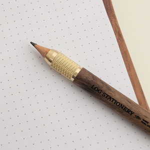 Porte-marqueur en laiton japonais avec support en bois de noyer, outil d'écriture et de dessin de qualité supérieure, 8 couleurs, largeur d'écriture 6 mm, cadeau de papeterie - Product Image 5
