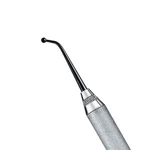 Polisseuses à boule pour instruments chirurgicaux dentaires, en acier inoxydable, avec poignée moletée, manuelles, Classe I, couleur argent - Product Image 3