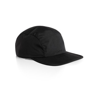 Casquette de sport perforée en nylon avec logo brodé personnalisé en caoutchouc, casquette de baseball à 5 panneaux, casquettes pour adultes en gros, chapeaux en coton avec logo personnalisé - Product Image 3