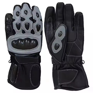 Gants de moto en cuir avec logo personnalisé, gants de course pour moto, gants de course professionnels pour moto - Product Image 1