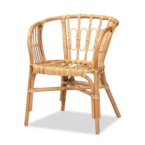 Outdoor rattan dining <b>chairs</b> for garden patio highest quality comfortable natural <b>cane</b> arm <b>chair</b> - Product Image 3