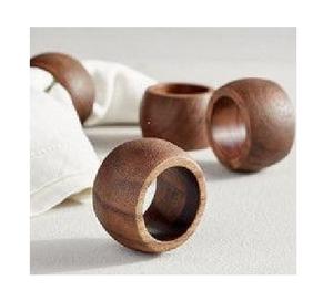 Anillos de Servilleta de Madera Estilo Americano, Decorativos para Mesa de Comedor, Porta Servilletas para Bodas y Fiestas - Product Image 2
