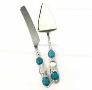 Cuillères européennes modernes en argent, ornées de motifs floraux, finition miroir, écologiques, de haute qualité, avec logo personnalisé, ensembles de couverts à vendre - Product Image 3