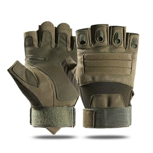 Custom Summer Tactical <b>Glove</b> Sport Half Finger Bike Road Cycling Soft Elastic Breathable Riding Bicycle Leather Tactical <b>Glove</b> - Product Image 3