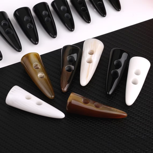 Botones Redondos Hechos a Mano con Cuerno de Búfalo, Duraderos y Modernos, Botones Elegantes para Abrigos, Ecológicos - Product Image 6