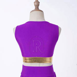 Uniforme de porristas de tacto suave al mejor precio de fábrica, uniforme de porristas al por mayor para mujer con servicio OEM - Product Image 6