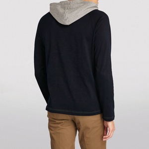 Men's Wholesale Custom Winter Warm <b>Thick</b> Plain Pullover Hooded Sweatshirt Hoodie Adult <b>Fleece</b> <b>Jacket</b> Polyester/Cotton 370g - Product Image 5