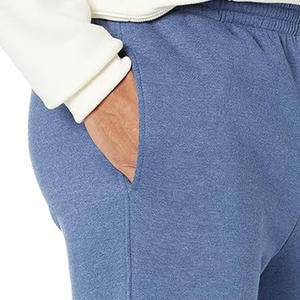 <b>Men</b> Custom Logo Running <b>Trousers</b> High Quality Cotton Solid Color Casual Style Straight Mid <b>Drawstring</b> Closure Customization - Product Image 6