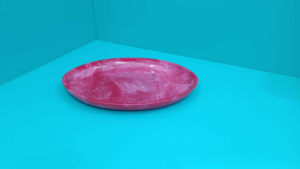 Newly Designed Resin Serving Platter Swirl Pattern Irregular Shape Home Hotel Restaurant Use Wedding Decor Custom Logo Modern - Product Image 2