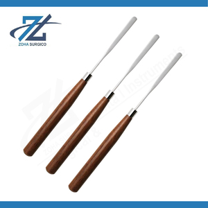 Palo mezclador de pegamento para uñas de primera calidad, mango de madera rojo, punta de acero rizado, herramienta de calidad profesional, fabricado en Pakistán. - Product Image 2