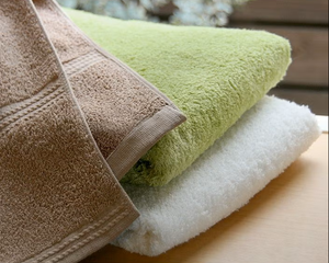 [En gros] Serviette tissée quotidienne de la marque HIORIE Osaka Senshu, 100% coton, écologique, motif à carreaux, petite serviette de bain 40*100cm 350GSM - Product Image 3