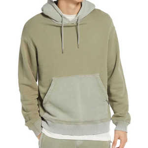 เสื้อฮู้ดดี้ผู้ชายไซส์ใหญ่ รับผลิตตามแบบ OEM/ODM ผ้าฝ้ายฟลีซ ผลิตจำนวนมาก พร้อมติดฉลากส่วนตัว - Product Image 4
